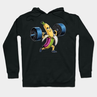 Banana Strength: Embracing Determination Hoodie